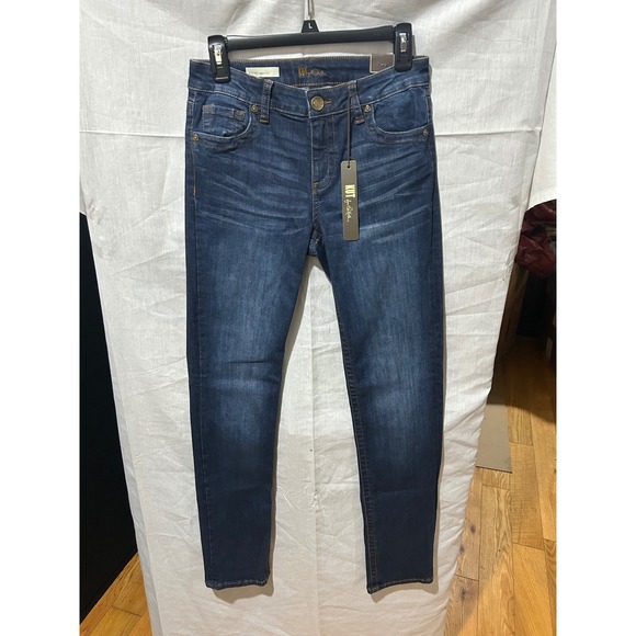 Kut from the Kloth Denim - KUT from the Kloth Stevie Straight Leg Jeans Dark Wash Womens Size 2
